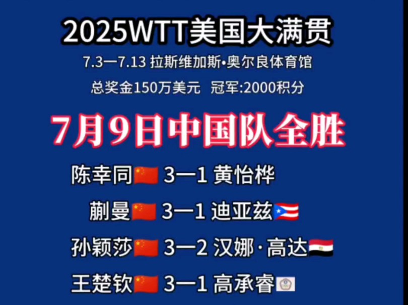 wtt冠军赛直播在线观看 wtt冠军赛直播在线观看